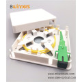 Telecommunication Equipment 1 Core Fiber Wall Socket Splitter FTTH caxia Mini Terminal box